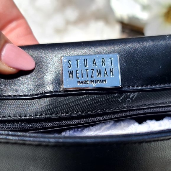 Vintage Stuart Weitzman black leather bag - Picture 5 of 10